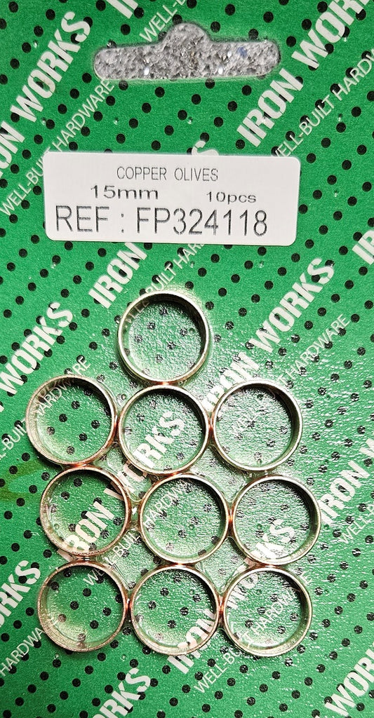 15mm Copper Olives (5167 - FP324118) - High-Quality Plumbing Fittings