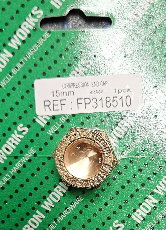 5020 - FP318510 - 15mm Compact Compression Stopend