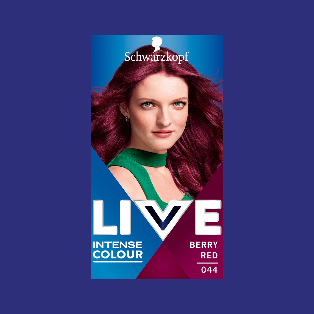 Schwarzkopf LIVE ROUGE BAIE COLORATION PERMANENTE 044