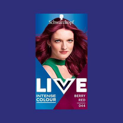 Schwarzkopf LIVE ROUGE BAIE COLORATION PERMANENTE 044