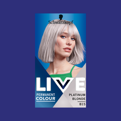 Schwarzkopf Live Couleur Intense Blond Platine Permanent B15
