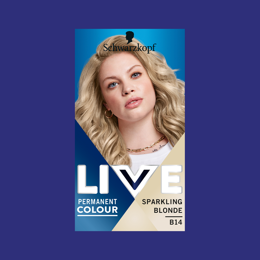 Schwarzkopf LIVE BLOND SCINTILLANT COULEUR PERMANENTE B14