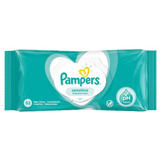 Pampers Lingettes Sensibles 52