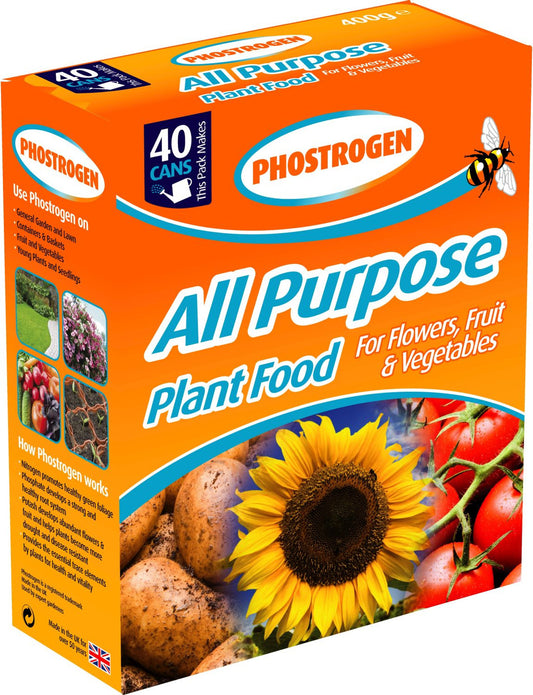 Phostrogen Engrais Soluble pour Plantes 400g 40boîtes