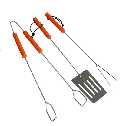 Kingfisher Set Of 3 BBQ Tools