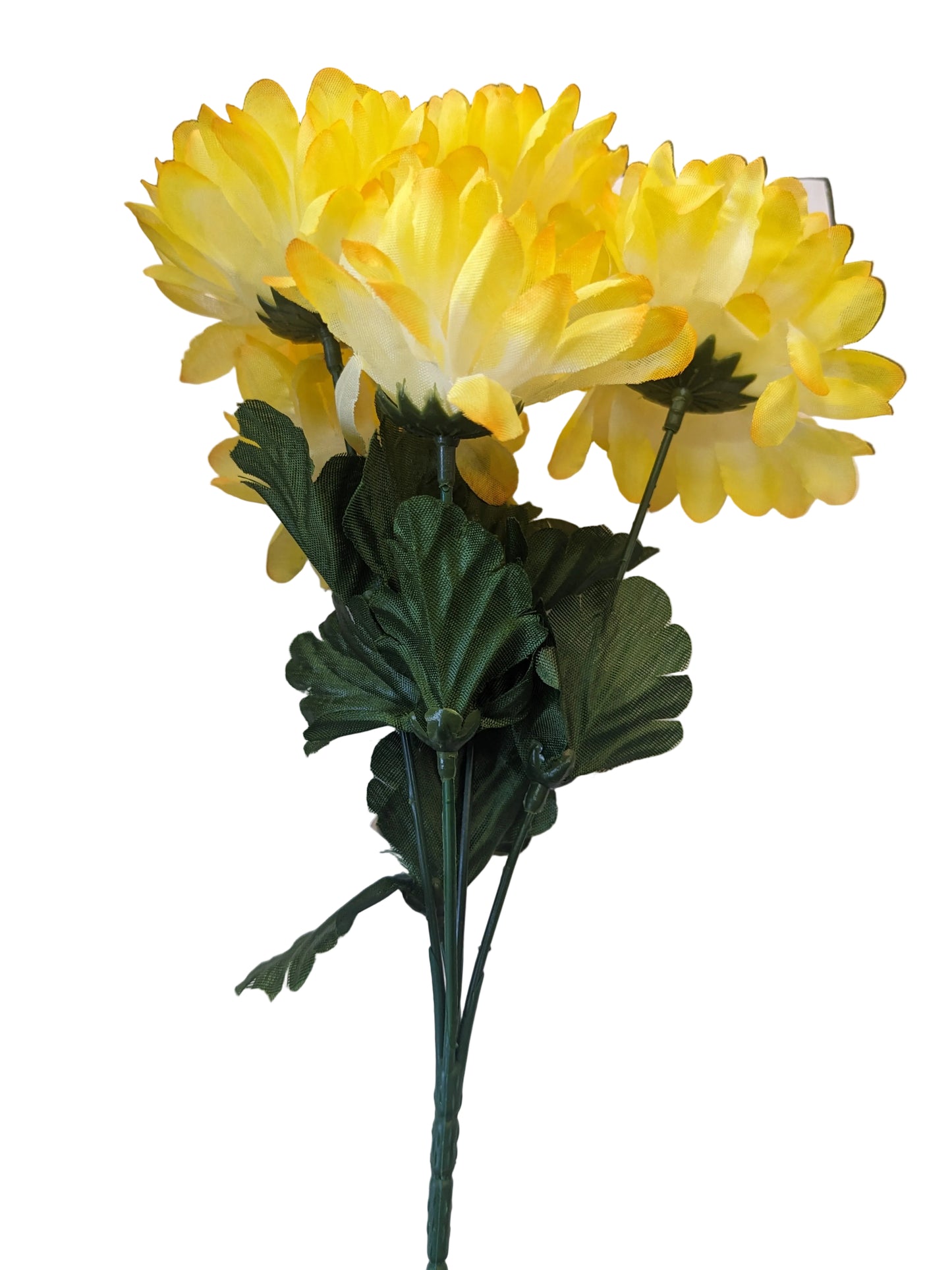 CHRYSANTHEMUM BUSH Artificial flowers Assorted Colours
