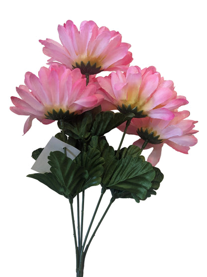 CHRYSANTHEMUM BUSH Artificial flowers Assorted Colours