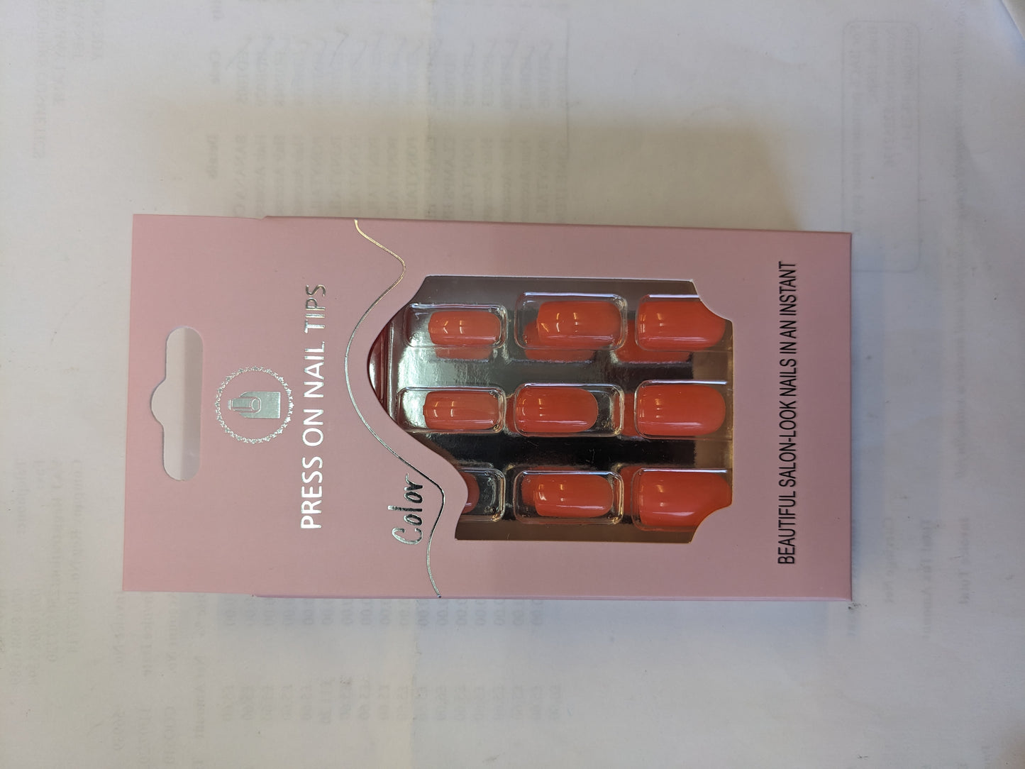 Faux ongles à presser