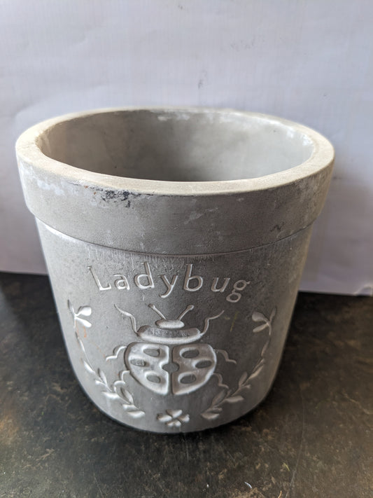 Lady bug Ceramic Flower Pot