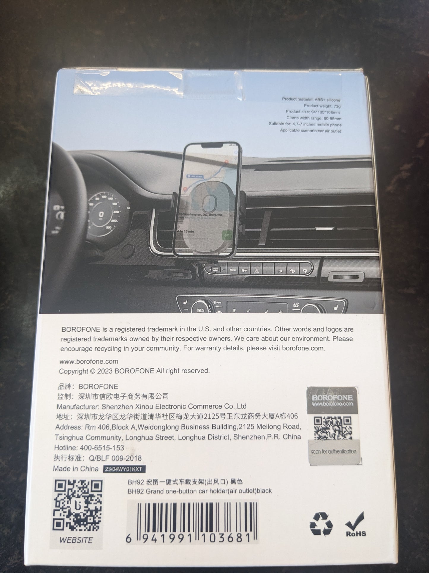 Car Air Vent Phone holder