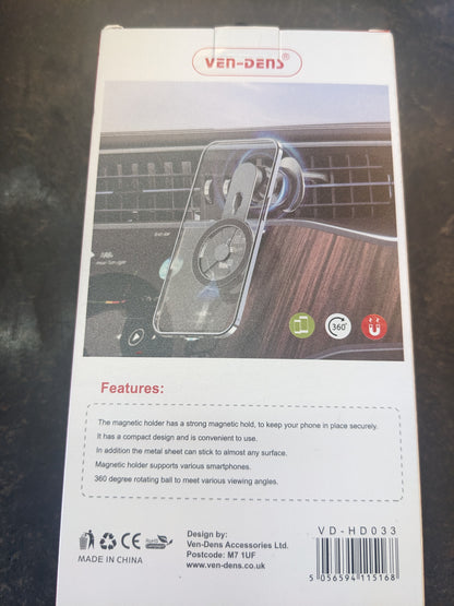 Support de téléphone pour grille d'aération de voiture