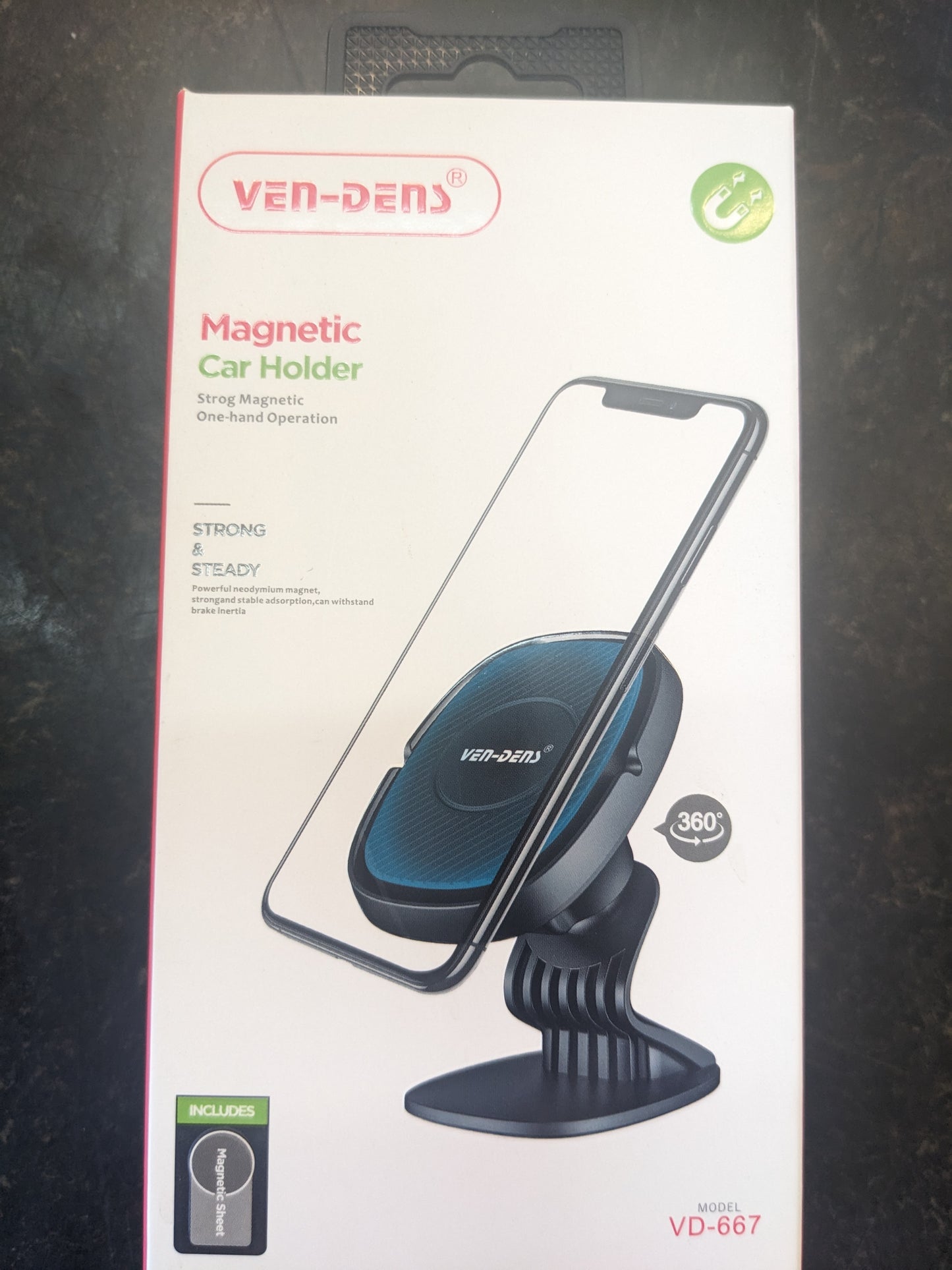 Support magnétique pour voiture