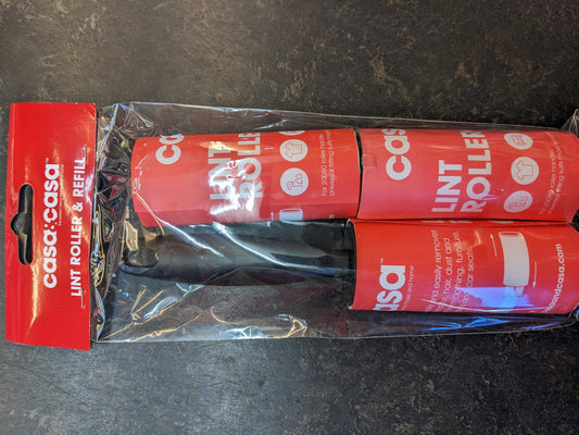Rouleau anti-peluches Casa & Casa et 2 recharges