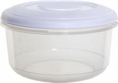 Whitefurze 0.1ltr Round Plastic Food Container