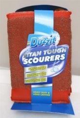 Duzzit 151 TITAN STEEL SCOURER 2PK (DZT1120)