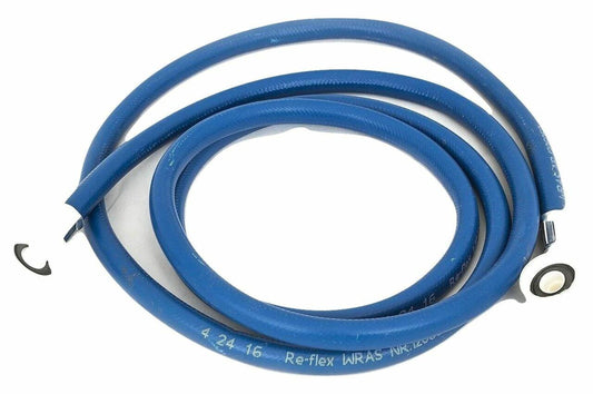 Washing Machine Inlet Hoses, Blue 2.5 Metre