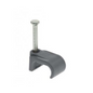 Cable Clips, Flat Grey, 6.0mm Twin & Earth