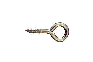 Screw Eyes, BZP Steel 55mm 4pk