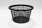 48CM ROUND LAUNDRY BASKET BLACK