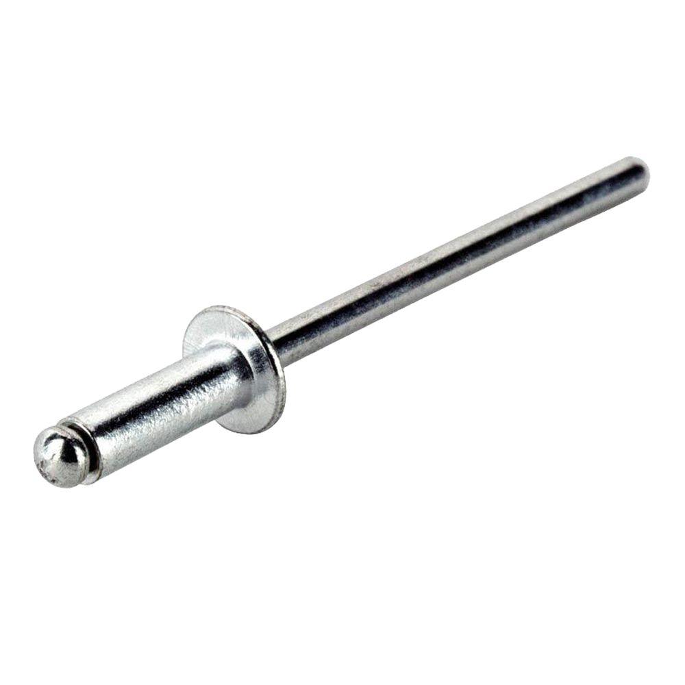 Aluminium Blind Rivets With Steel Mandrel, 4.0mm Diameter X 16mm Long (5/32" X 5/8")