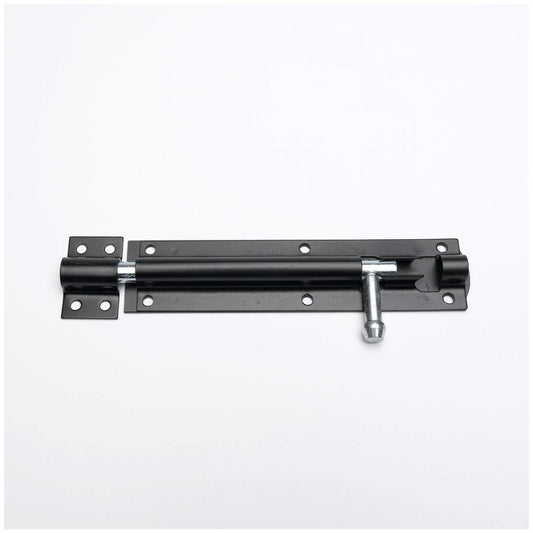 Tower Bolts & Screws 6" Heavy Duty Black Japanned 150mm
