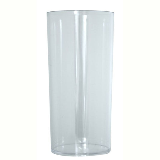 25 cm acrylic round vase