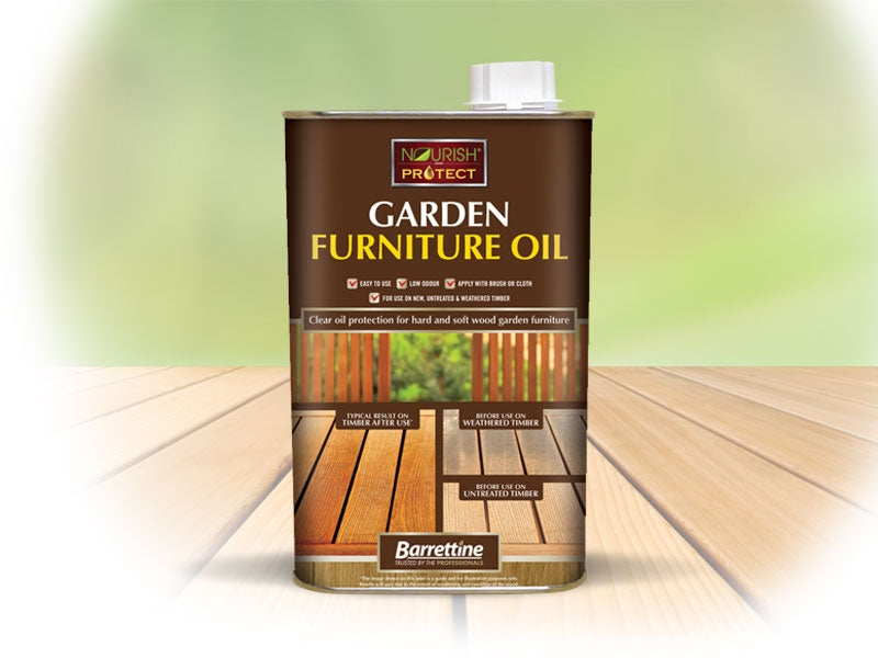 Huile pour meubles de jardin Barrettine