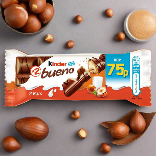 KINDER MILK & HAZELNUTS BUENO