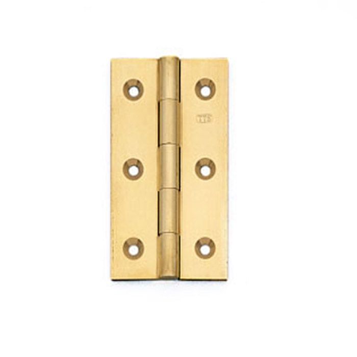 Butt Hinges, Brassed 38mm