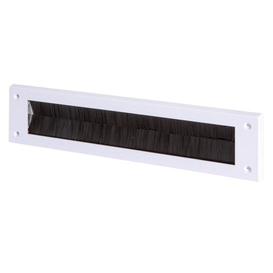 Letter Box Draught Excluders Without Flap, White 343 X 80mm