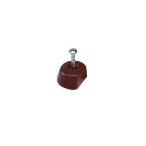 Supports d'étagère pour rayonnages drive-in, marron