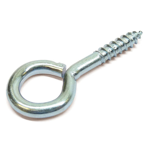 Screw Eyes, BZP Steel 25mm