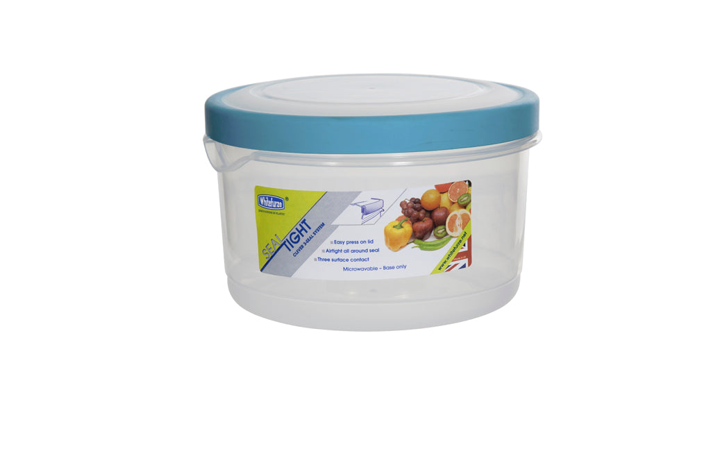 0.3L ROUND SEAL TIGHT FOOD TEAL SET OF 3