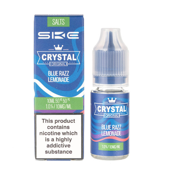 SKE Crystal Original Nic Salts 10ml Blue Razz Lemonade