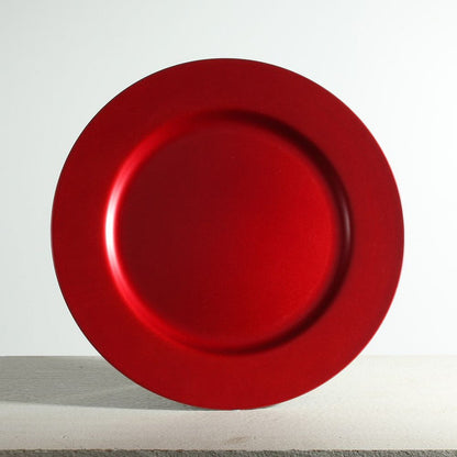 Assiette de présentation de Noël métallique 33 cm