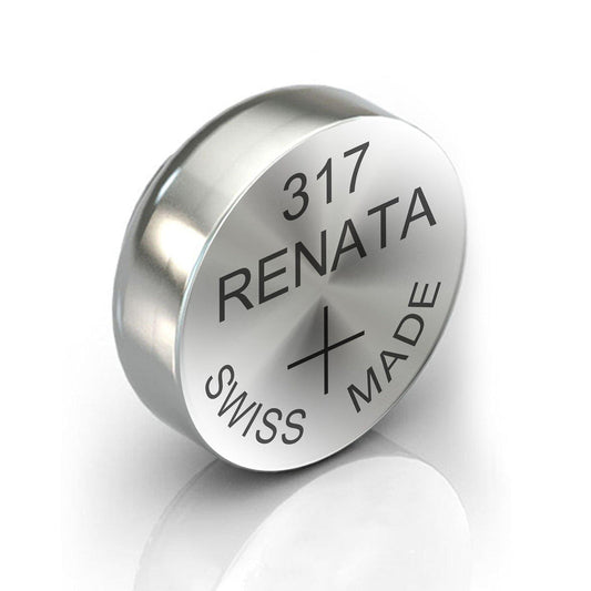 Pile de montre Renata 317 Swiss Made Argent SR516SW 1.55V