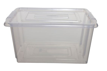 WHITEFURZE STORAGE BOX & LID MEDIUM 32L