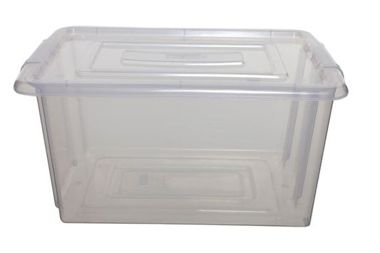 WHITEFURZE STORAGE BOX & LID MEDIUM 32L
