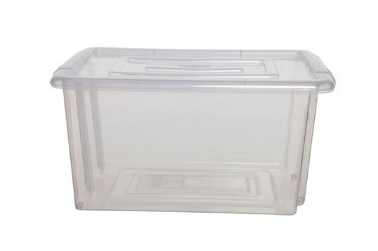 SMALL STORAGE BOX - NATURAL WITH LID