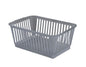 37CM HANDY BASKET - SILVER