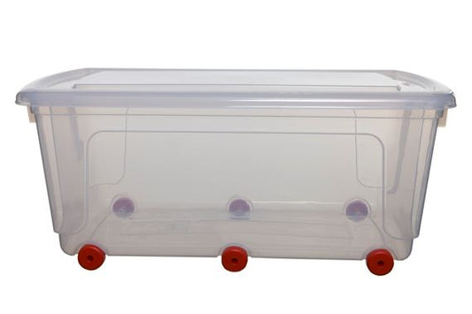 70L STORE WHEELS BASE LID NATURAL