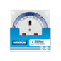 24 Hour - Timer Switch - "Square" - White -1 pk