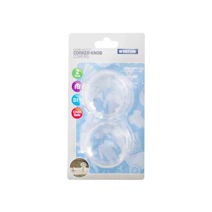 Cooker Knob Protector Clear 2 pk - Blister Card