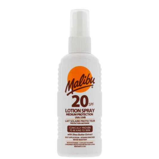 MALIBU 100ML SPF 20 LOTION SPRAY