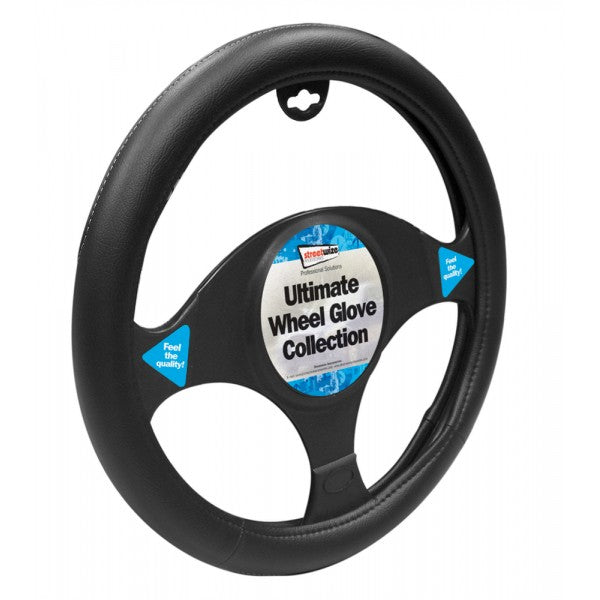 Housse de volant Streetwize - Luxe - Noir