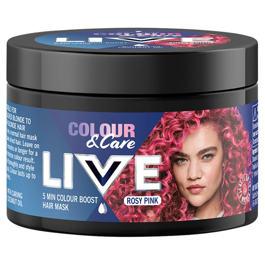 Masque colorant cheveux rosé Schwarzkopf Live Colour Care 150 ml