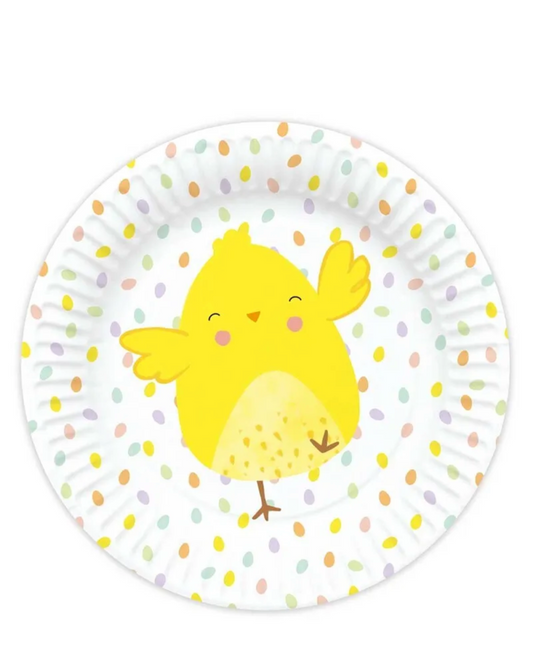 8 Easter Plates
