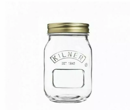 Bocaux Kilner 0,5 L avec couvercle à vis