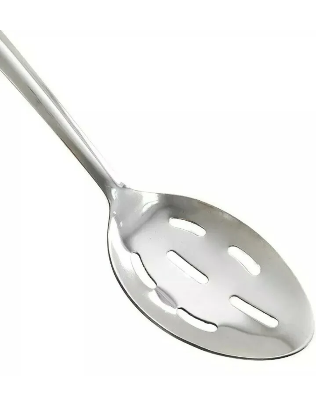 Lot de 2 cuillères de service perforées en inox 23 cm