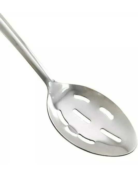 Pack Of 2 SS Slotted Pan Spoon 9"